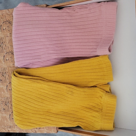 Other - 🌻 4 for$12 🌻 pink and gold toddler legging pants